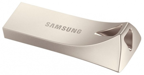 Флеш-накопитель USB 3.1  256GB  Samsung  Bar Plus  серебро (300 МВ/s) (MUF-256BE3/APC) фото 3