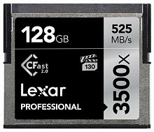 CF  Lexar 128GB  (3500x)
