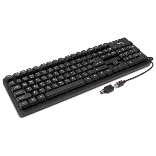 Клавиатура SVEN Standard 301 USB чёрная (SV-03100301UB) фото 2