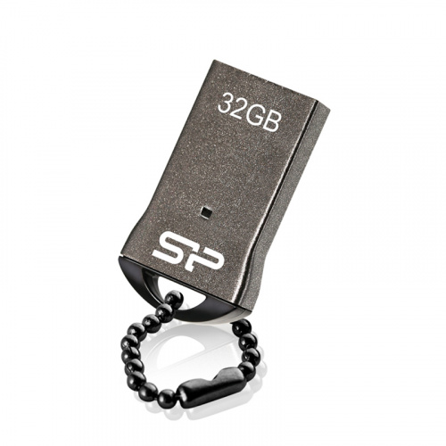 Флеш-накопитель USB  32GB  Silicon Power  Touch T01  чёрный (SP032GBUF2T01V1K) фото 2