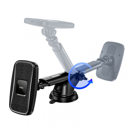 Держатель автомобильный HOCOCA75, Magnetic, для смартфона, пластик, воздуховод, цвет: чёрный (6931474735997) фото 4