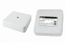 Коробка распаячная КР 75х75х20 ОП белая, IP40, с клем. колодкой, инд. штрихкод TDM (SQ1401-0904)