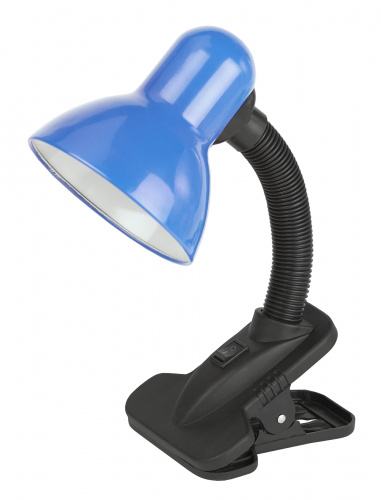 Светильник ЭРА настольный под лампу N-212-E27-40W-BU синий. (Упаковка=прозрачный пакет!) (1/50) (Б0035060) фото 4