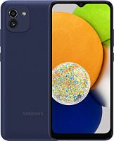 Смартфон Samsung SM-A035F Galaxy A03 32Gb 3Gb синий моноблок 3G 4G 2Sim 6.5" 720x1600 Android 10 48Mpix 802.11 b/g/n GPS GSM900/1800 GSM1900 TouchSc m
