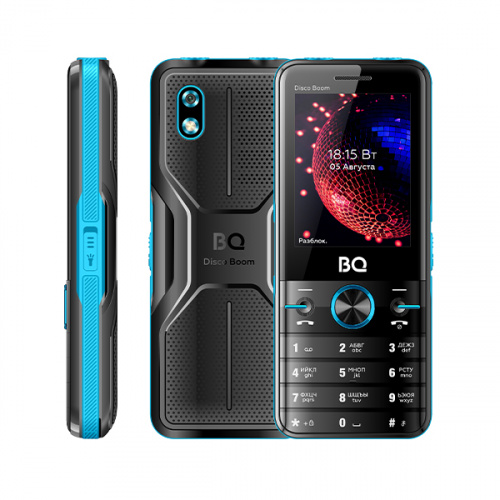 Мобильный телефон BQ 2842 Disco Boom Black+Blue (1/40) (86193720)