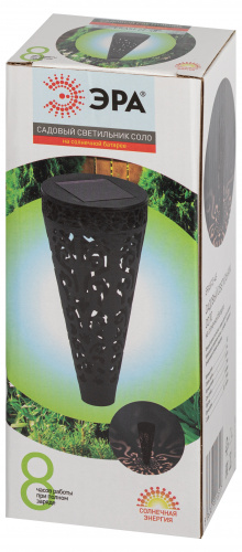 Светильник ЭРА уличный ERASF22-48 на солнечной батарее садовый Ажур 29 см (1/24) (Б0057659) фото 5