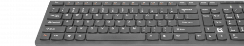 Клавиатура беспроводная DEFENDER UltraMate SM-535 RU, мультимедиа, черная (1/20) (45535) фото 8