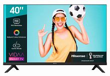 Телевизор LED Hisense 40" 40A4BG Frameless черный FULL HD 60Hz DVB-T DVB-T2 DVB-C DVB-S DVB-S2 USB WiFi Smart TV (RUS)