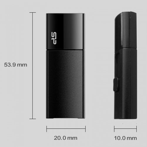 Флеш-накопитель USB 3.0  16GB  Silicon Power  Blaze B05  чёрный (SP016GBUF3B05V1K) фото 7