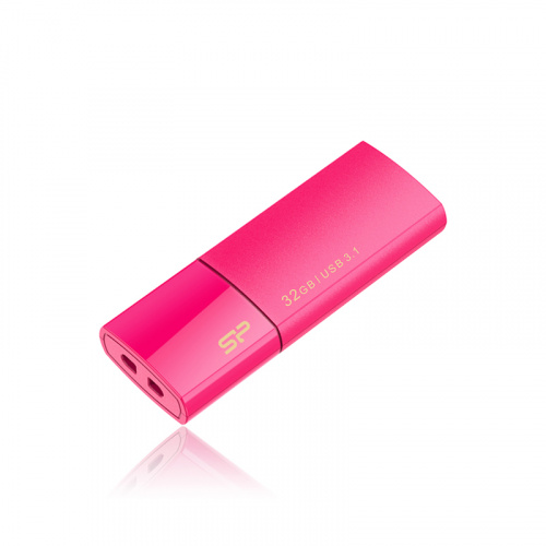 Флеш-накопитель USB 3.0  32GB  Silicon Power  Blaze B05  розовый (SP032GBUF3B05V1H) фото 3