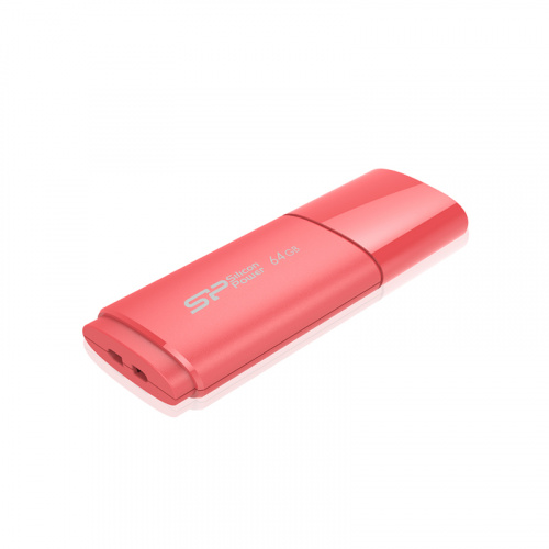 Флеш-накопитель USB  64GB  Silicon Power  Ultima U06  розовый (SP064GBUF2U06V1P) фото 4