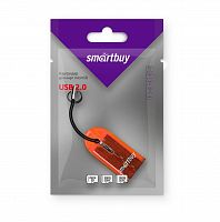 Картридер Smartbuy MicroSD, оранжевый (SBR-710-O) (1/20)