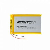 Аккумулятор ROBITON LP605590 3.7В 3500мАч PK1
