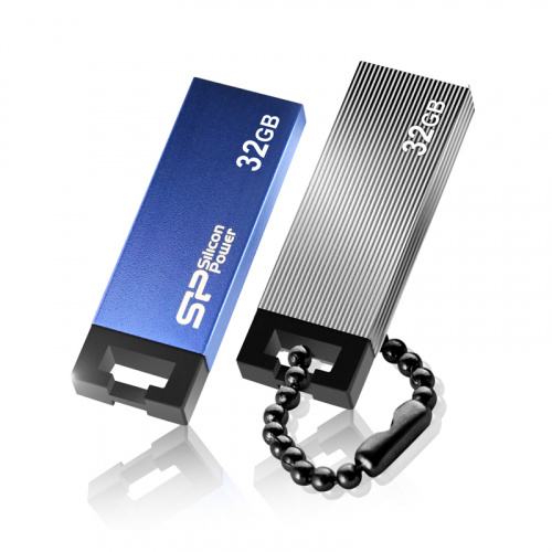 Флеш-накопитель USB  32GB  Silicon Power  Touch 835  синий (SP032GBUF2835V1B) фото 6