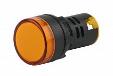 Лампа ЭРА AD22DS(LED)матрица d22мм желтый 230В (10/1000/ 12 000)