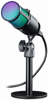Игровой стрим микрофон Defender Glow GMC 400 USB, провод 1.3 м (1/20) (64640)