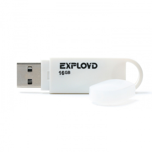 Флеш-накопитель USB  16GB  Exployd  570  белый (EX-16GB-570-White) фото 2