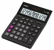 Калькулятор настольный Casio GR-14T черный 14-разр.
