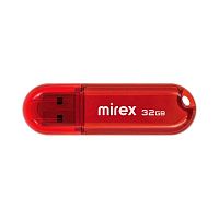Флеш-накопитель USB  32GB  Mirex  CANDY  красный  (ecopack) (13600-FMUCAR32)