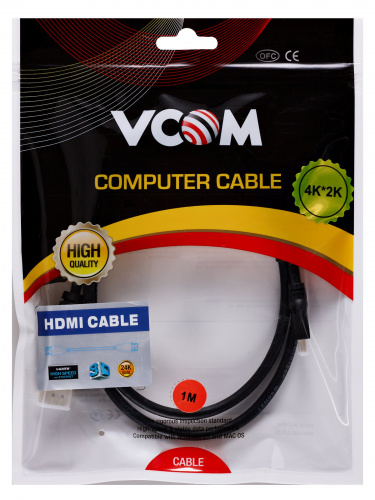 Кабель HDMI-19M --MicroHDMI-19M ver 2.0 1m VCOM <CG587-1M> (1/70) фото 4