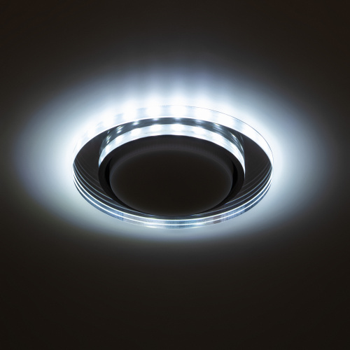 Светильник ЭРА встраиваемый с LED подсветкой DK LD51 MR GX53 зеркальный (1/50) (Б0057467) фото 11