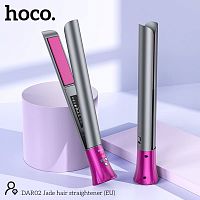 Щипцы для укладки волос HOCO DAR02 Jade, 45Вт, дисплей, 16 режимов, кабель 2.0м цвет: красный (1/20) (6942007606257)