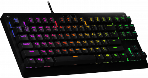 Клавиатура механическая игровая Redragon Dark Avenger 2 RU,RGB подсветка,компактная, черный (1/10) (70770) фото 3