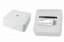 Коробка распаячная КР 50х50х20 ОП белая, IP40, с клем. колодкой, инд. штрихкод TDM (SQ1401-0902)