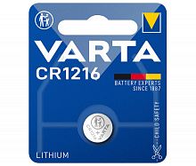 Элемент питания VARTA  CR 1216 Electronics (1 бл)  (1/10/100) (06216101401)