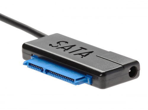 Кабель-адаптер USB3.0 ---SATA III 2.5/3,5"+SSD, правый угол, VCOM <CU817A>(1/125) фото 4
