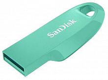 Флеш-накопитель USB 3.2  64GB  SanDisk  Ultra Curve  зелёный (SDCZ550-064G-G46G)