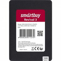 Внутренний SSD  Smart Buy  120GB  Revival 3, SATA-III, R/W - 550/4500 MB/s, 2.5", Phison PS3111-S11T, TLC 3D NAND (SB120GB-RVVL3-25SAT3)
