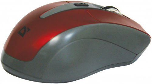 Беспроводная мышь DEFENDER Accura MM-965, USB. 6 кнопок, красный (1/40) (52966) фото 9