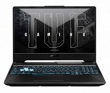 Ноутбук Asus TUF Gaming A15 FA506ICB-HN105 Ryzen 5 4600H 8Gb SSD512Gb NVIDIA GeForce RTX 3050 4Gb 15.6" FHD (1920x1080) noOS black WiFi BT Cam
