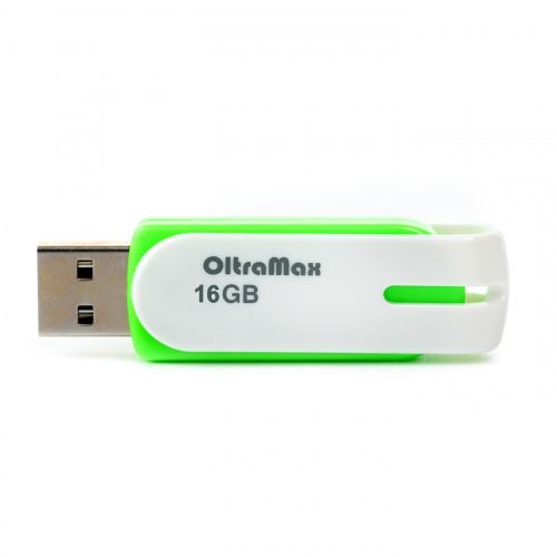 Флеш-накопитель USB  16GB  OltraMax  220  зелёный (OM-16GB-220-Green) фото 2
