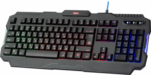Клавиатура игровая DEFENDER Legion GK-010DL, RGB подсветка, влагоустойчивая, черный (1/20) (45010) фото 4