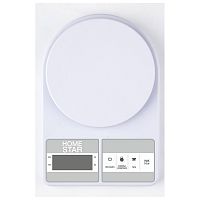 Весы кухонные HomeStar HS-3012, 10кг (1/40)