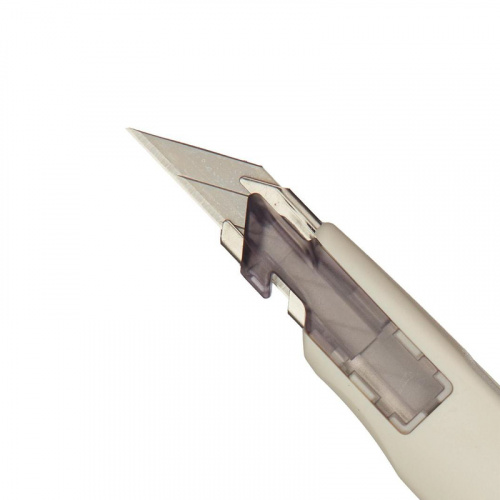 Нож канцелярский 9мм Attache Selection Genius, , фиксатор, дляправш./левш. (1/12/288) фото 2