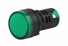 Лампа ЭРА AD22DS(LED)матрица d22мм зеленый 230В (10/1000/ 12 000)