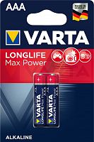 Элемент питания VARTA  LR03 LONGLIFE MAX POWER   (2 бл)  (2/20/100) (04703101412)
