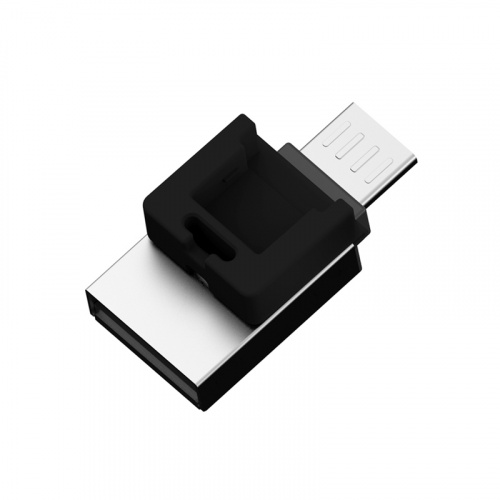 Флеш-накопитель USB  16GB  Silicon Power  Mobile X20  OTG  (USB/microUSB) (SP016GBUF2X20V1K) фото 3