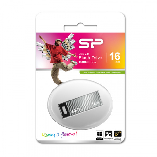 Флеш-накопитель USB  16GB  Silicon Power  Touch 835  темно серый (SP016GBUF2835V1T) фото 14
