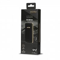 Внешний SSD  Smart Buy   512 GB  S3 Drive чёрный, 1.8", USB 3.0