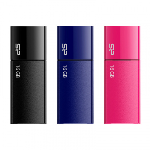 Флеш-накопитель USB 3.0  16GB  Silicon Power  Blaze B05  розовый (SP016GBUF3B05V1H) фото 6