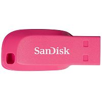 Флеш-накопитель USB  16GB  SanDisk  Cruzer Blade  розовый (SDCZ50C-016G-B35PE)