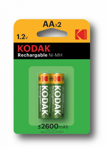 Аккумулятор KODAK  HR6-2BL (2600 mAh) [KAAHR-2/2600mAh] (40/320/12800) (Б0012678) фото 4