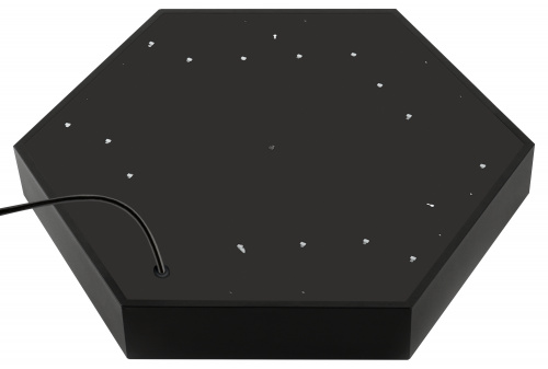 Светильник светодиодный ЭРА Geometria SPO-121-B-40K-038 Hexagon 38Вт 4000K 4000Лм IP40 600*80 черный подвесной драйвер внутри (1/4) (Б0058875) фото 9