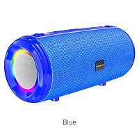 Колонка портативная Borofone BR13 Young, Bluetooth, 1200 мАч, 5Вт*2, синий (1/30) (6931474738837)