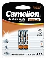 Аккумулятор CAMELION  R03 (800 mAh) (2 бл)   (2/24/480)