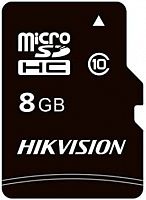 Карта памяти MicroSD  8GB  Hikvision Class 10 UHS-I U1  (23/10 Mb/s) + SD адаптер (HS-TF-C1(STD)/8G/ADAPTER)